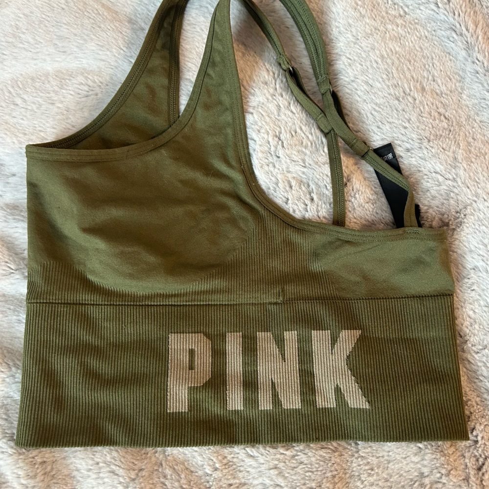 Pink Active bralette.